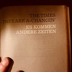Es kommen andere Zeiten