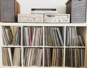 Nices Stillleben meiner Vintage Stereo Anlage