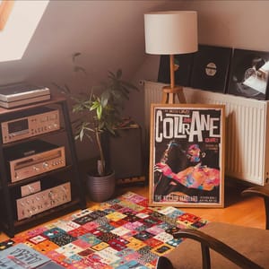 John Coltrane Musikzimmer